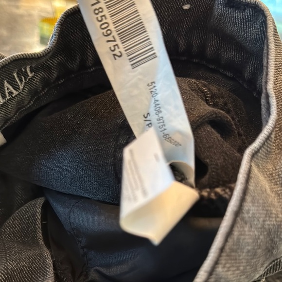 Blue Asphalt Gray Distressed Jean Shorts - Picture 9 of 9